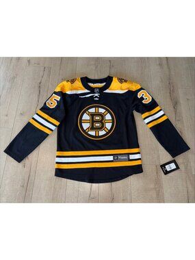 NHL Boston Bruins Fanatics Hockey Jersey Ulimark Size XS Home NWT
